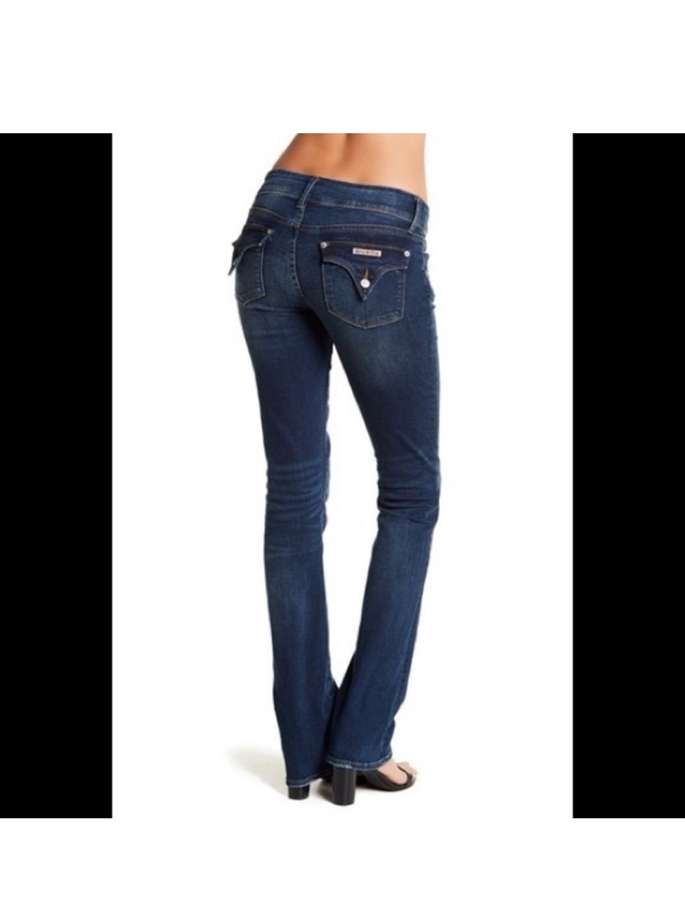 NEW Hudson Beth baby boot Dark Wash Women's Jeans low rise 27